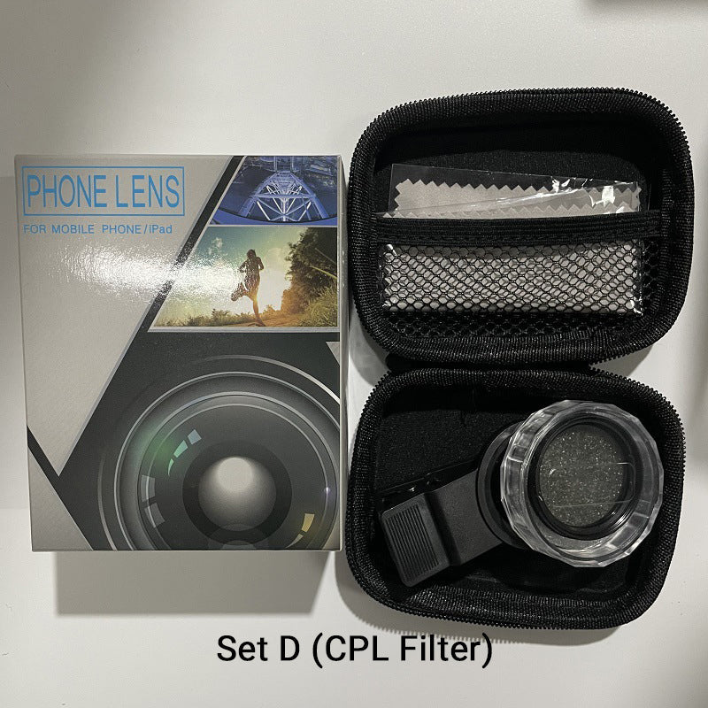 Clip-on polarisationsfilter för mobiltelefoner