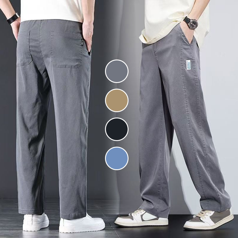 đ„Nytt Ă„r 2025đ„Unisex Casual Tencel Cargo Byxorđ