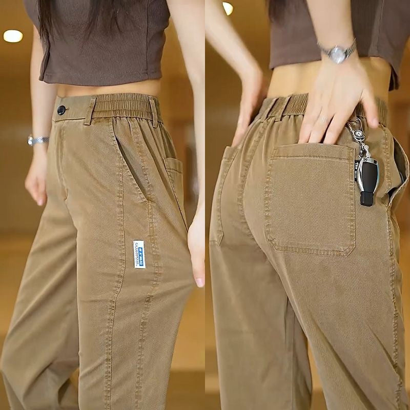 đ„Nytt Ă„r 2025đ„Unisex Casual Tencel Cargo Byxorđ