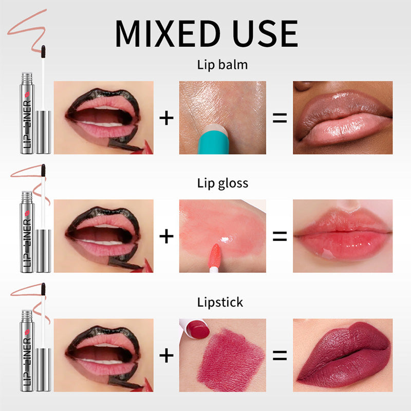 🎁Köp 1 få 2 gratis⏰Peel Off Lip Liner Stain 🫦