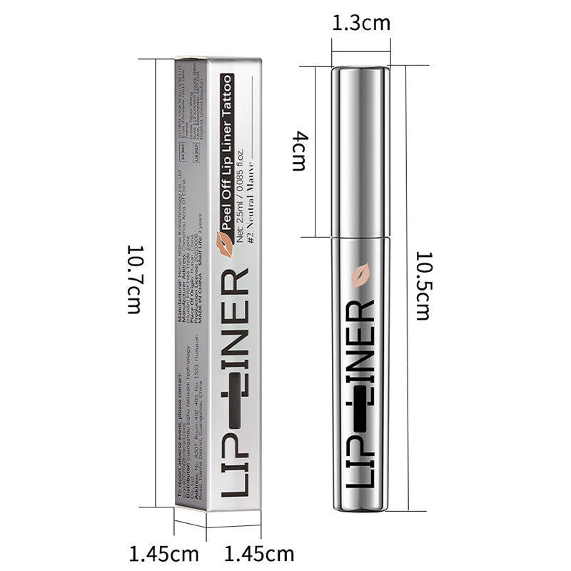 🎁Köp 1 få 2 gratis⏰Peel Off Lip Liner Stain 🫦