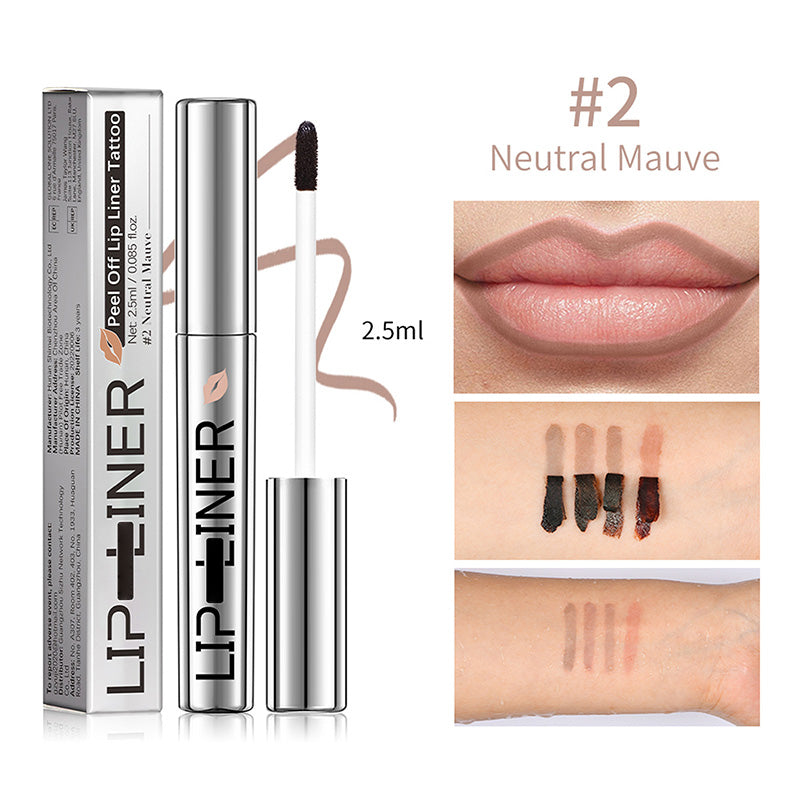 🎁Köp 1 få 2 gratis⏰Peel Off Lip Liner Stain 🫦