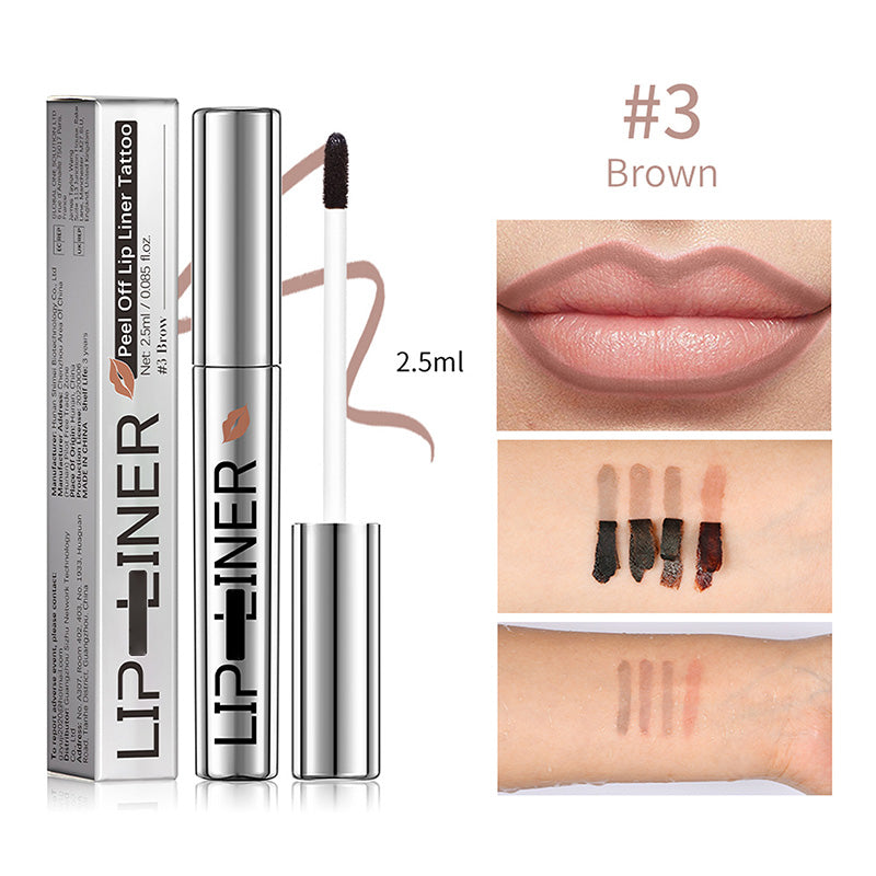 🎁Köp 1 få 2 gratis⏰Peel Off Lip Liner Stain 🫦