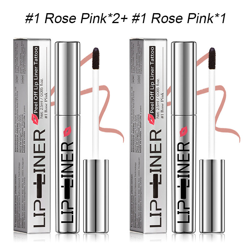 🎁Köp 1 få 2 gratis⏰Peel Off Lip Liner Stain 🫦