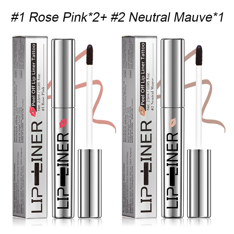 🎁Köp 1 få 2 gratis⏰Peel Off Lip Liner Stain 🫦