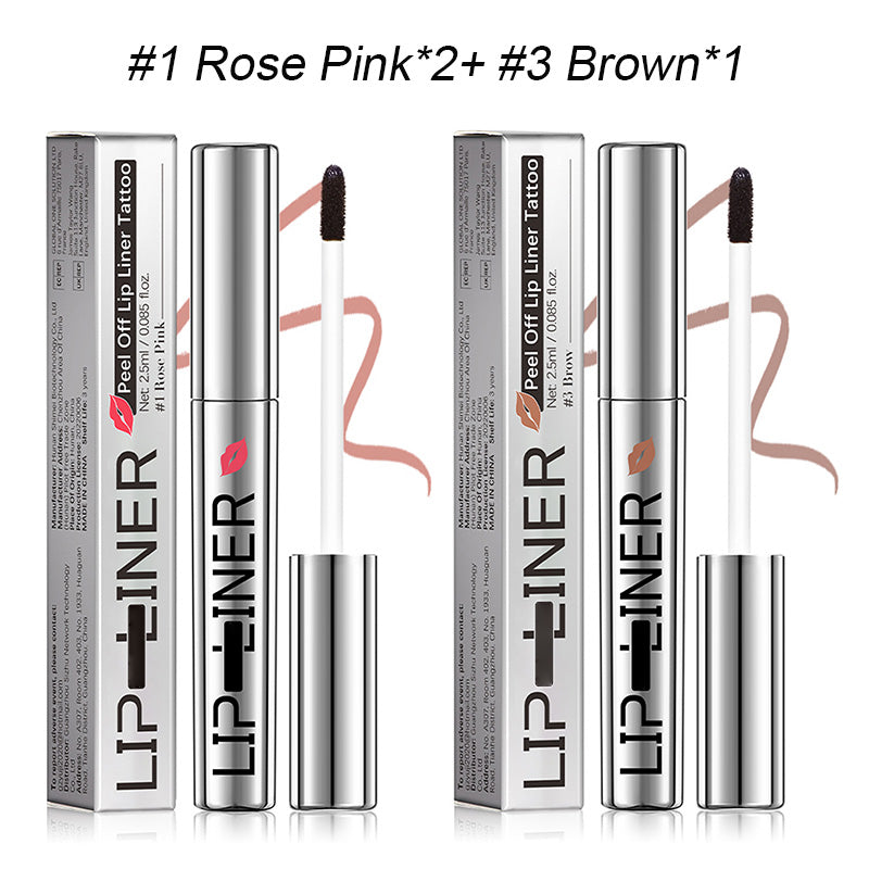 🎁Köp 1 få 2 gratis⏰Peel Off Lip Liner Stain 🫦