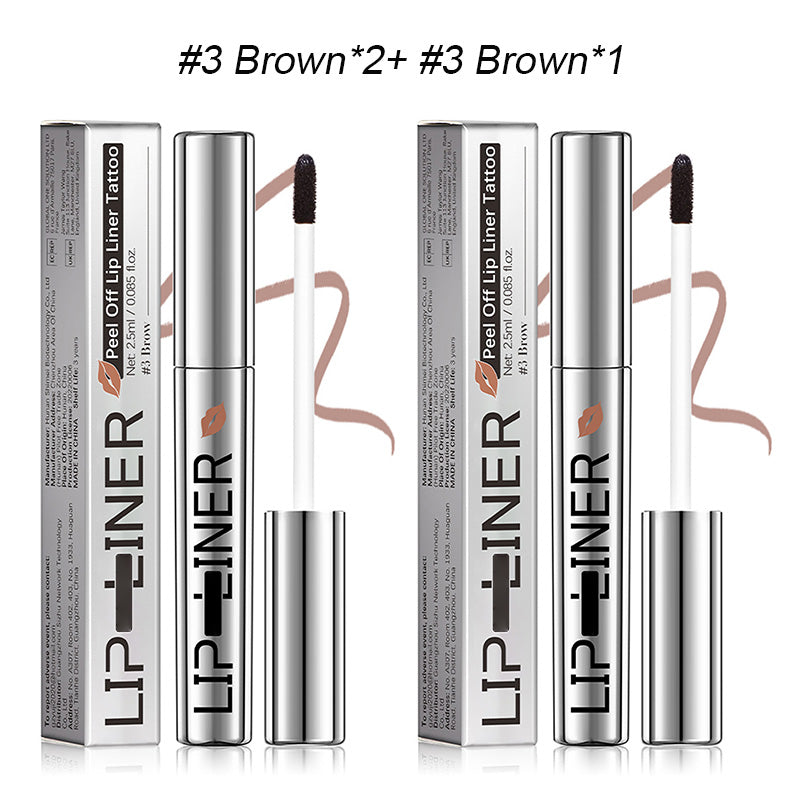 🎁Köp 1 få 2 gratis⏰Peel Off Lip Liner Stain 🫦