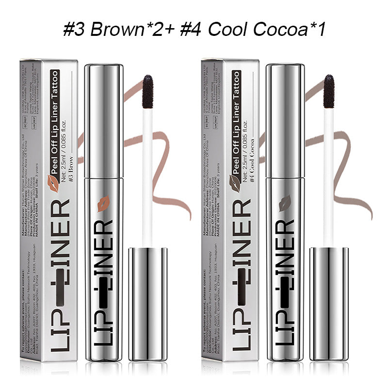 🎁Köp 1 få 2 gratis⏰Peel Off Lip Liner Stain 🫦