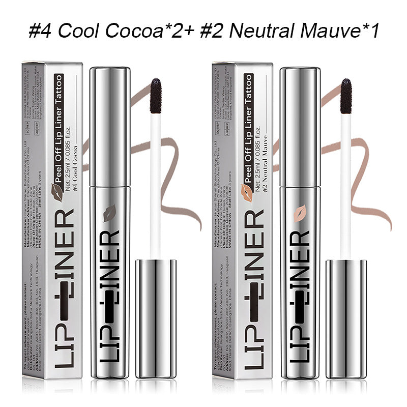 🎁Köp 1 få 2 gratis⏰Peel Off Lip Liner Stain 🫦