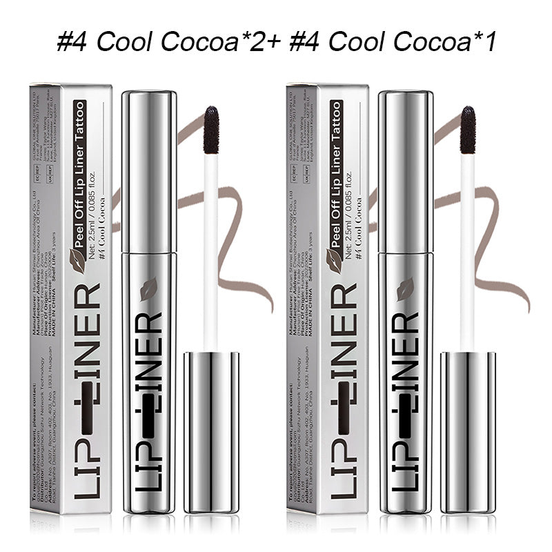 🎁Köp 1 få 2 gratis⏰Peel Off Lip Liner Stain 🫦