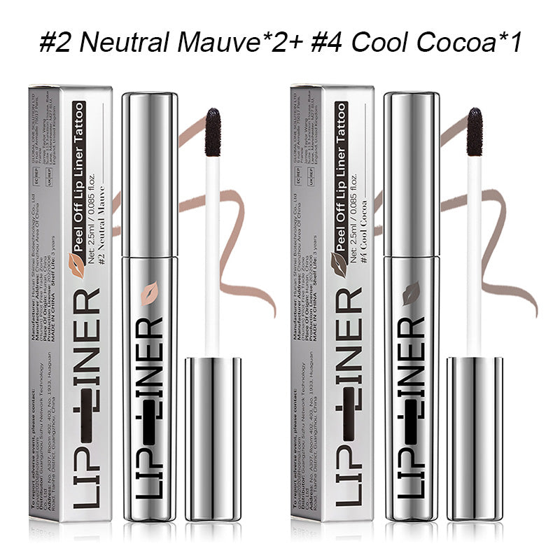 🎁Köp 1 få 2 gratis⏰Peel Off Lip Liner Stain 🫦