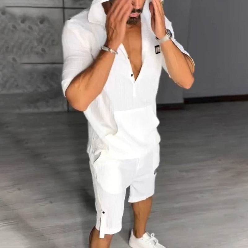 đ„50% rabattđ„Casual 2-delad sweatshirt med huva