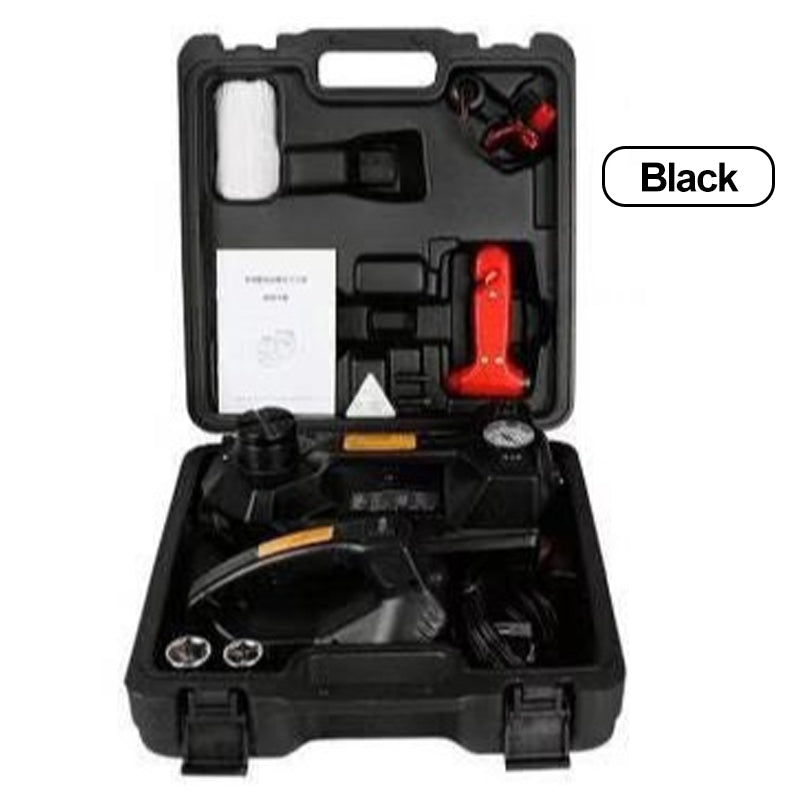 🔥CE/FCC-certifierad🔥12V (5 ton/11023 lbs) multifunktionell elektrisk hydraulisk domkraft för bil