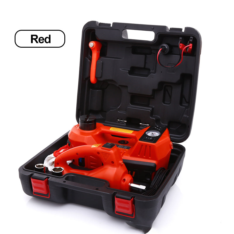 🔥CE/FCC-certifierad🔥12V (5 ton/11023 lbs) multifunktionell elektrisk hydraulisk domkraft för bil
