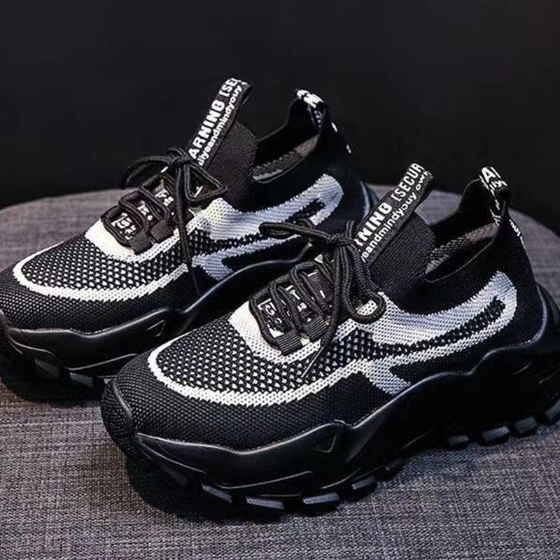 Andningsaktiva fritidssneakers för kvinnor