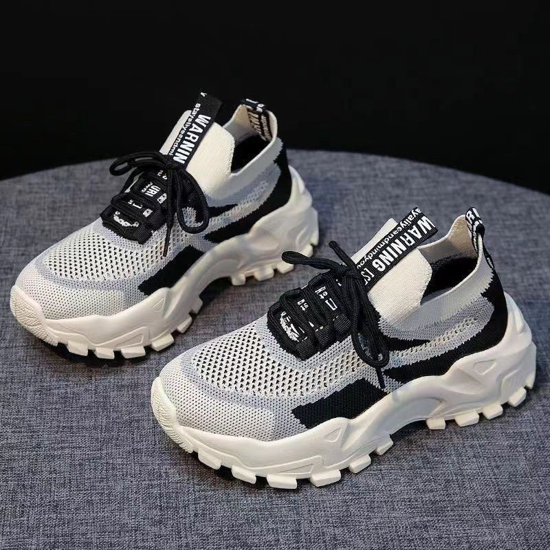 Andningsaktiva fritidssneakers för kvinnor