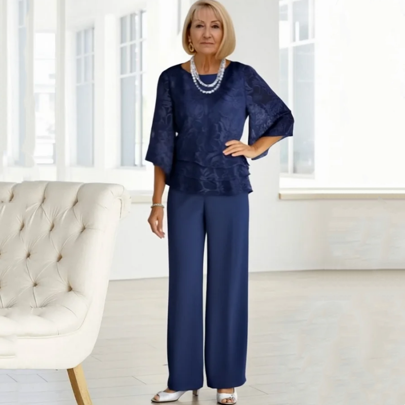 đșElegant chiffongklĂ€nning för kvinnor