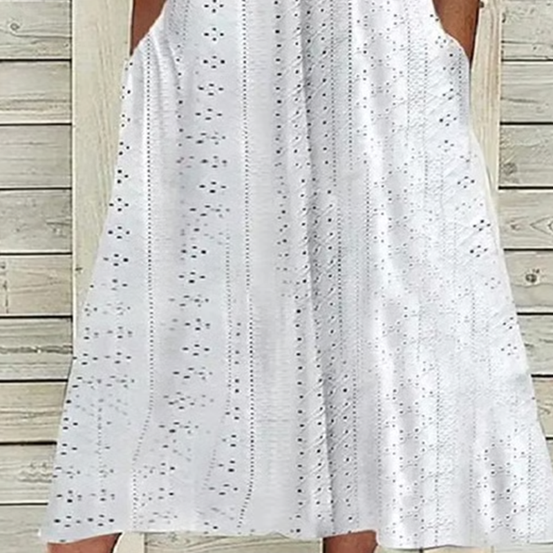 ⏰Begränsad tid 50% rabatt🌸 Elegant V-Neck Cutout Damklänning (begränsad upplaga)