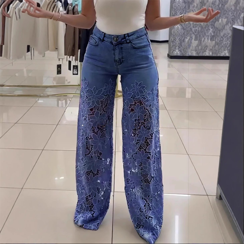 đž Mode spetsjeans(BegrĂ€nsad upplaga)