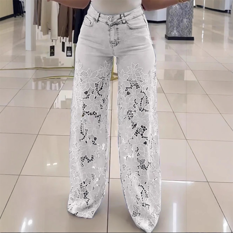 đž Mode spetsjeans(BegrĂ€nsad upplaga)