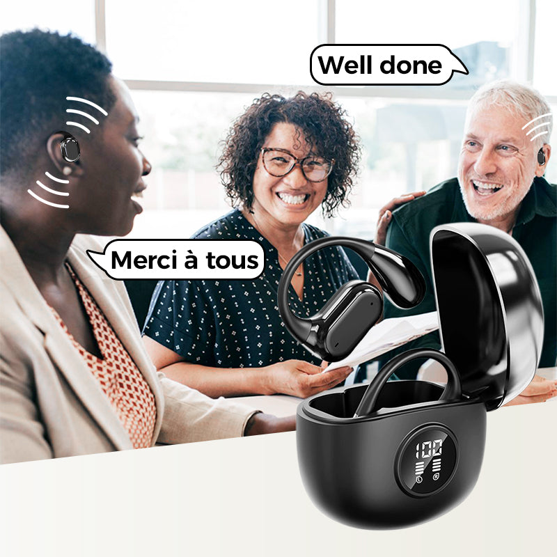 đ„Sista dagskampanj 49% rabatt-đDen bĂ€sta presenten av alla-AI Translation Wireless OWS Bluetooth5.4 hörlurar (passar iOS & Android)đ