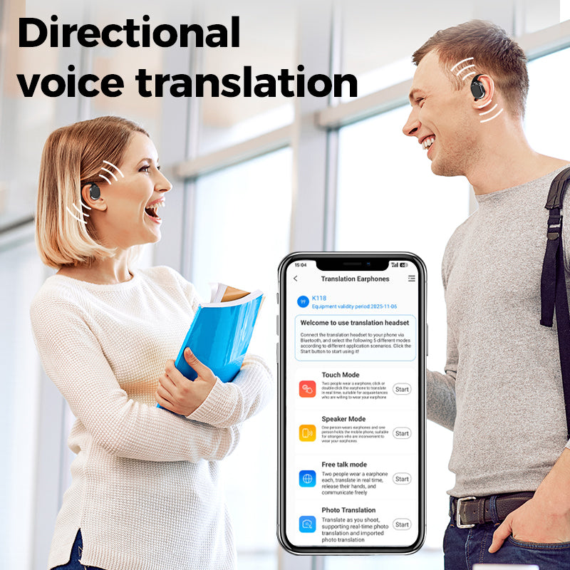 đ„Sista dagskampanj 49% rabatt-đDen bĂ€sta presenten av alla-AI Translation Wireless OWS Bluetooth5.4 hörlurar (passar iOS & Android)đ