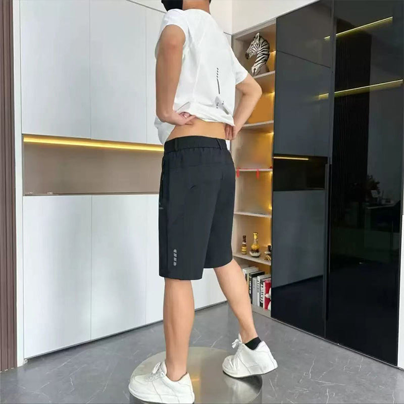đ„MĂ€n LĂ€tt Casual T-Shirt Shorts 2-delad uppsĂ€ttning