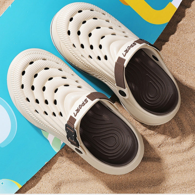 đ„Sommarens hetaste reađ„Unisex andningsaktiv lĂ€ttvikts halkskydd Crocs