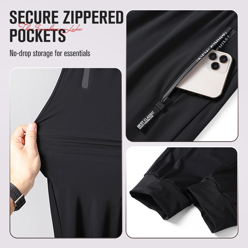 đ„Fabriksdirekt!đ„LĂ€ttviktiga, lediga, snabbtorkande sweatpants för mĂ€n