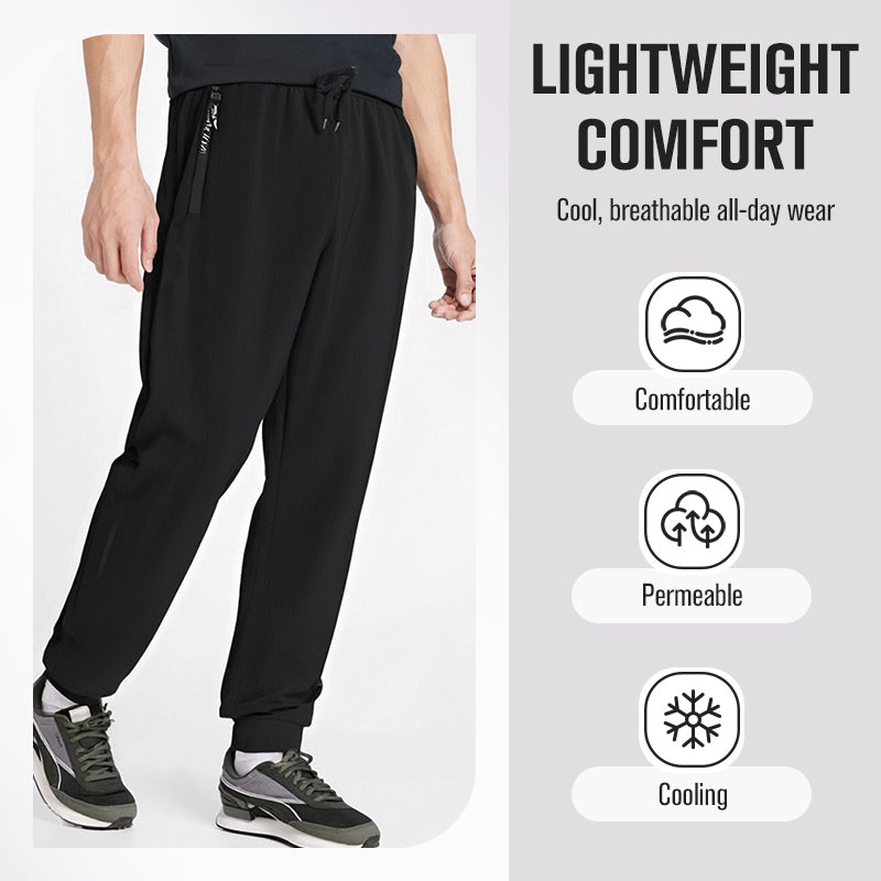 đ„Fabriksdirekt!đ„LĂ€ttviktiga, lediga, snabbtorkande sweatpants för mĂ€n