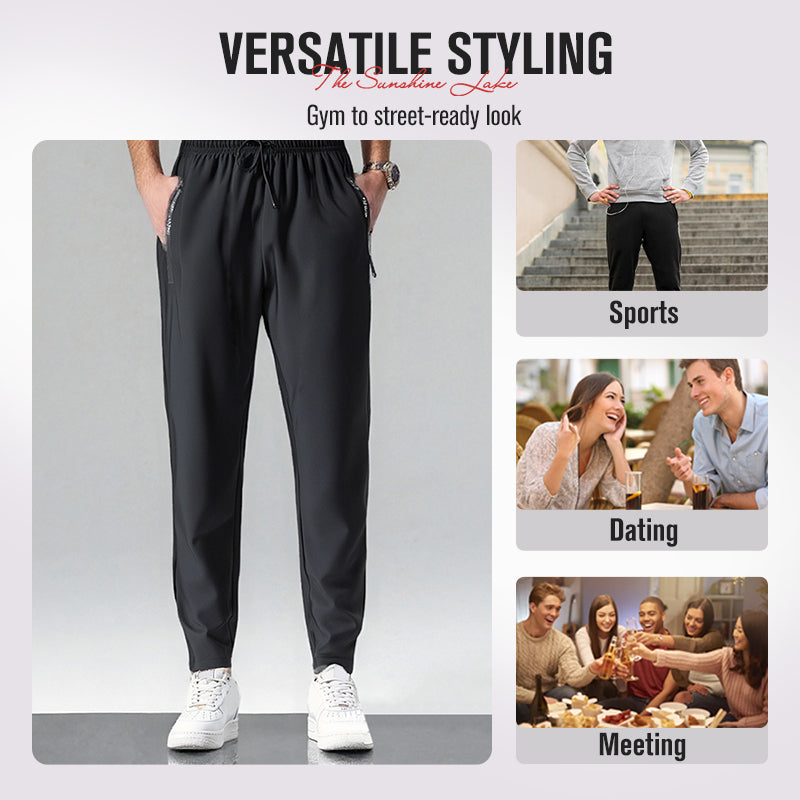 đ„Fabriksdirekt!đ„LĂ€ttviktiga, lediga, snabbtorkande sweatpants för mĂ€n