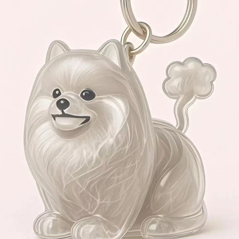 đ¶Dog Hair Collector Nyckelring Charm MinnesmĂ€rke FörvaringslĂ„da