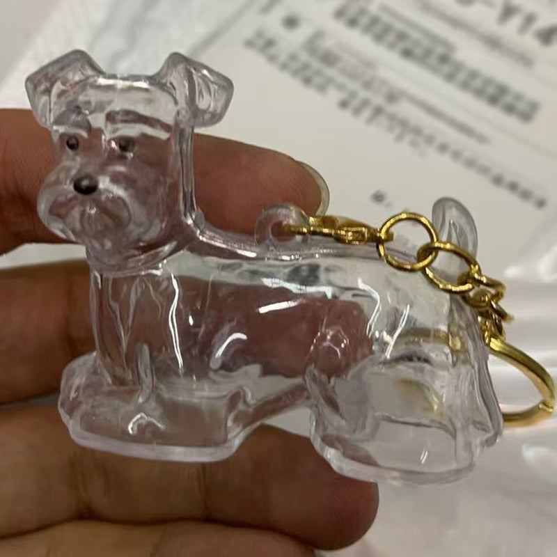 đ¶Dog Hair Collector Nyckelring Charm MinnesmĂ€rke FörvaringslĂ„da