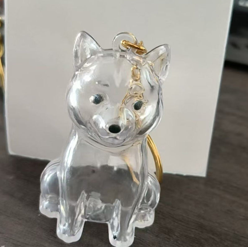 đ¶Dog Hair Collector Nyckelring Charm MinnesmĂ€rke FörvaringslĂ„da