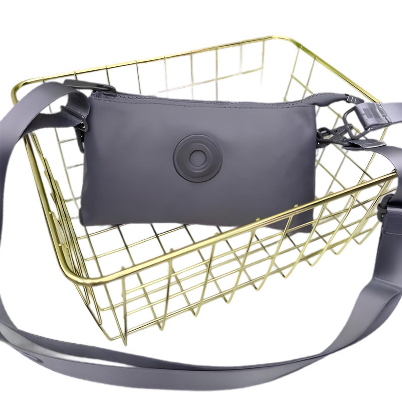Modig zip-crossbody-väska