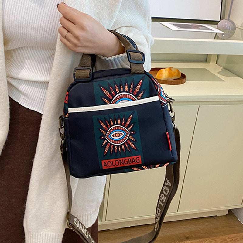 Mångsidig crossbody-väska med stor kapacitet