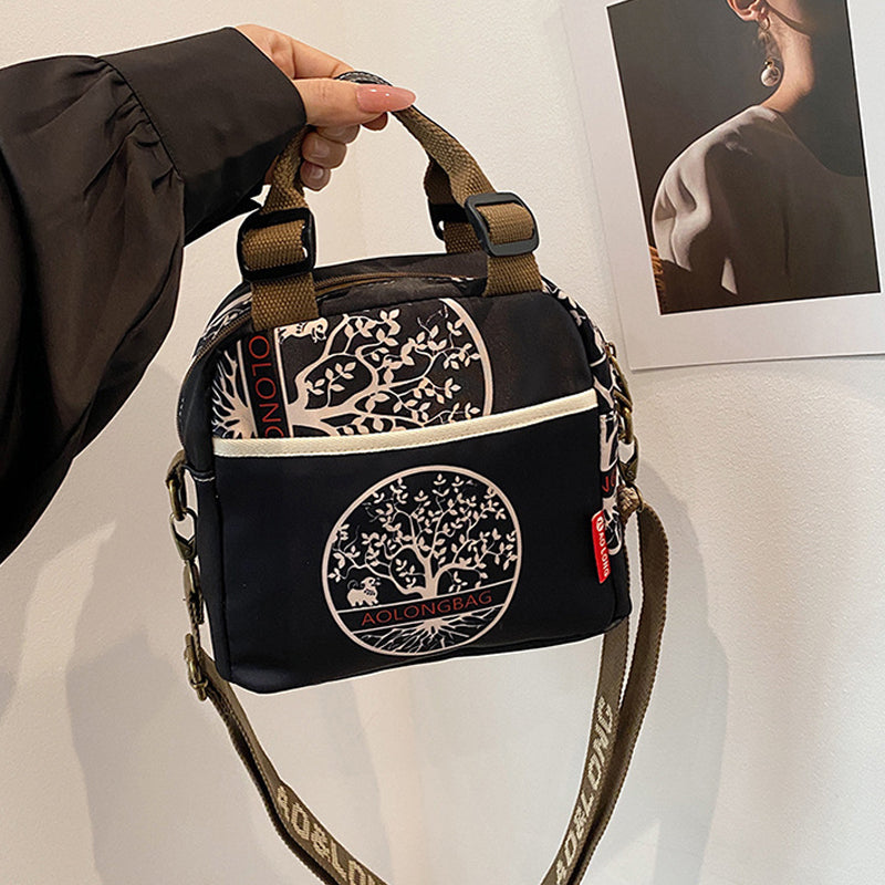 Mångsidig crossbody-väska med stor kapacitet