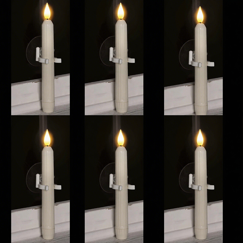 LED-koniska ljus med sensor och sugkopp