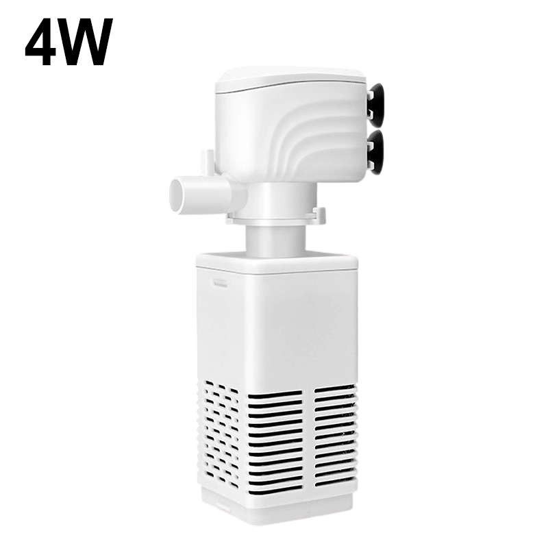 Akvariefilter 3-i-1 – filtrering, syresättning och vattenpumpning