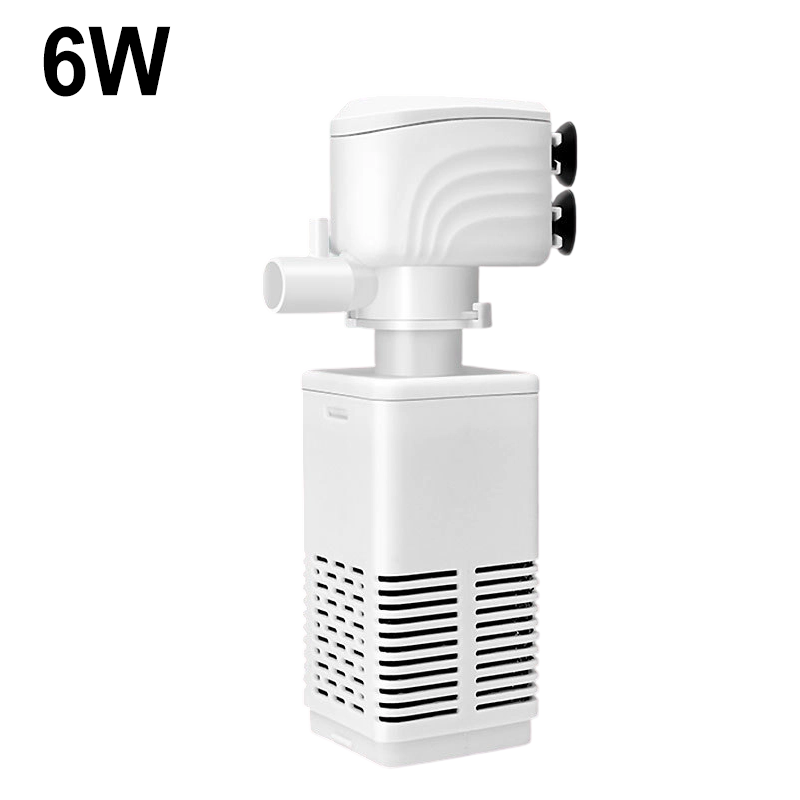 Akvariefilter 3-i-1 – filtrering, syresättning och vattenpumpning