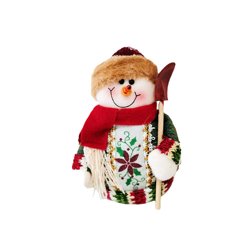 Julklappsdekoration med jultomten