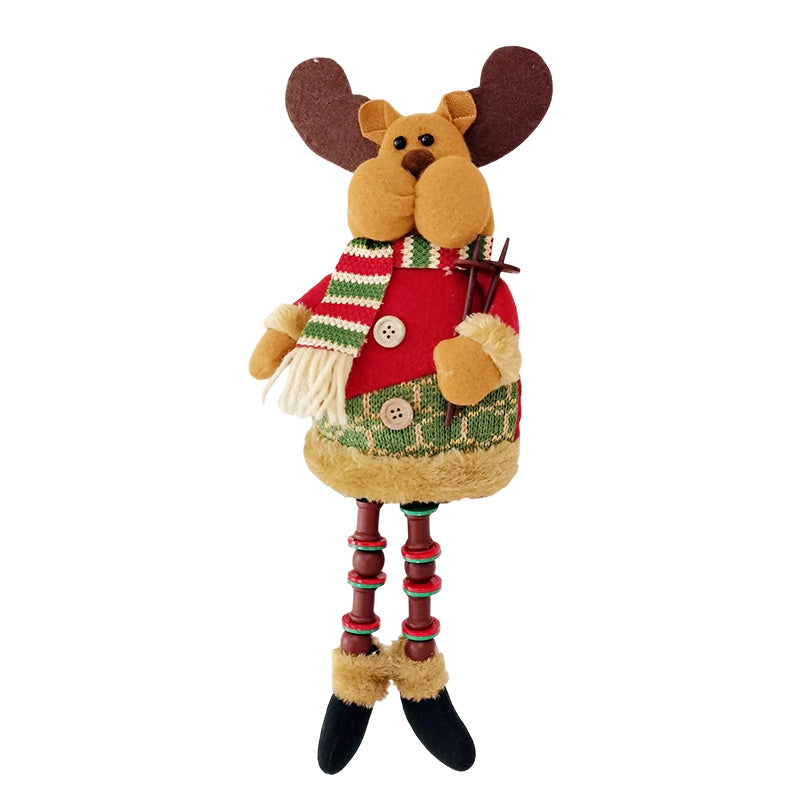 Julklappsdekoration med jultomten