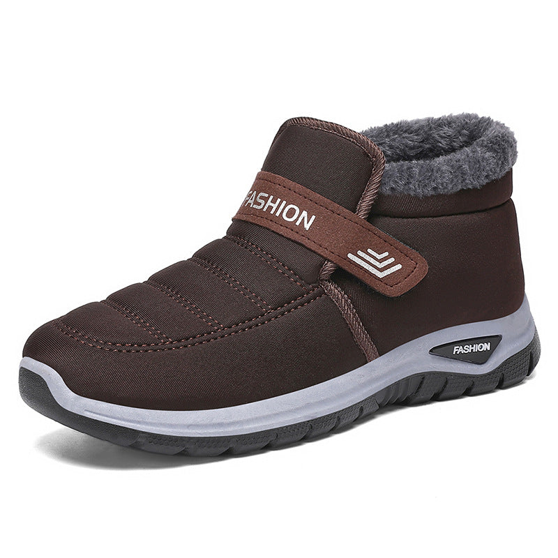 Halkfria vintervarma slip-on-sneakers