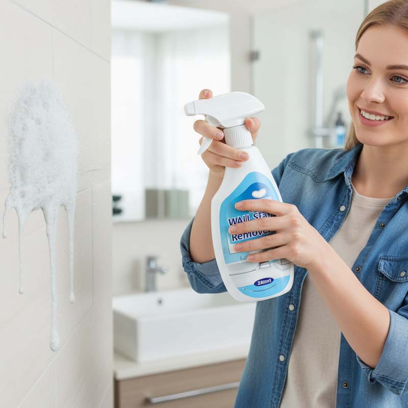 Skummande badrums- och glasrengöringsmedel