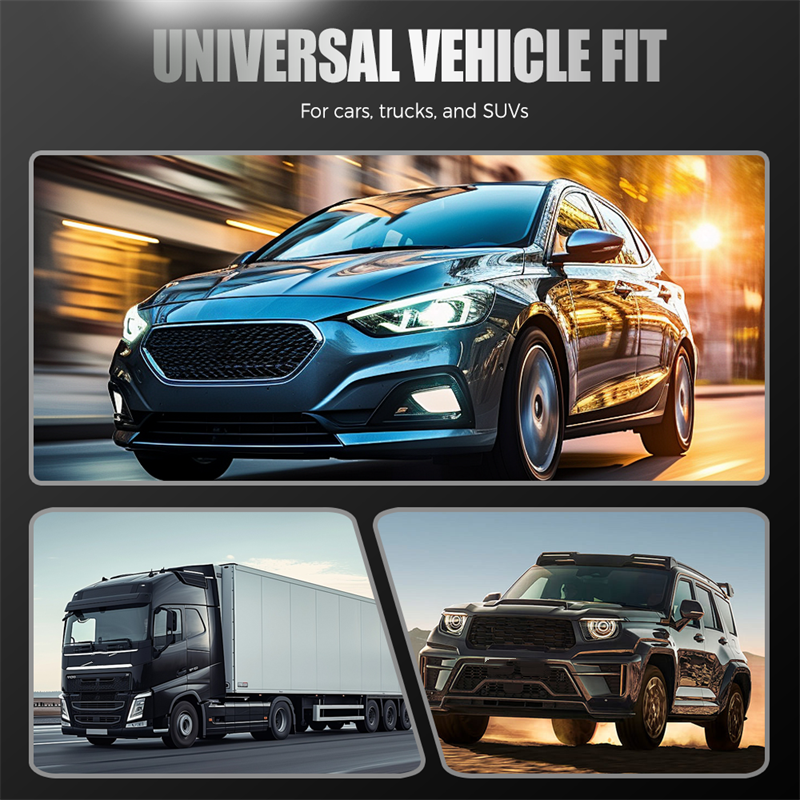 4-i-1 PD30W-laddare för bil med stämningsbelysning