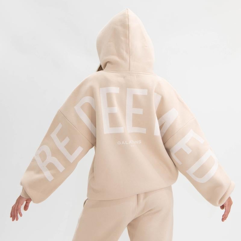 đSista dagen 49% RABATTđâ Essential Hoodie | Ăverdimensionerad Christian Heavyweight Faith Sweatshirt