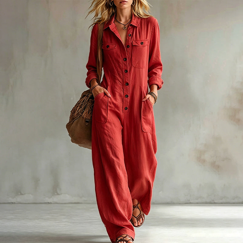 Damernas vida ben cargo-jumpsuit