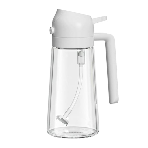 ✨HOT SALE💕2 i 1 oljespruta och oljedispenser i glas🔥(Köp 2 få 10% rabatt)