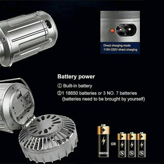 (đ„đ2024 NyĂ„rs Hot Reađ 49%) 6 i 1 BĂ€rbar Solar LED Camping Lantern