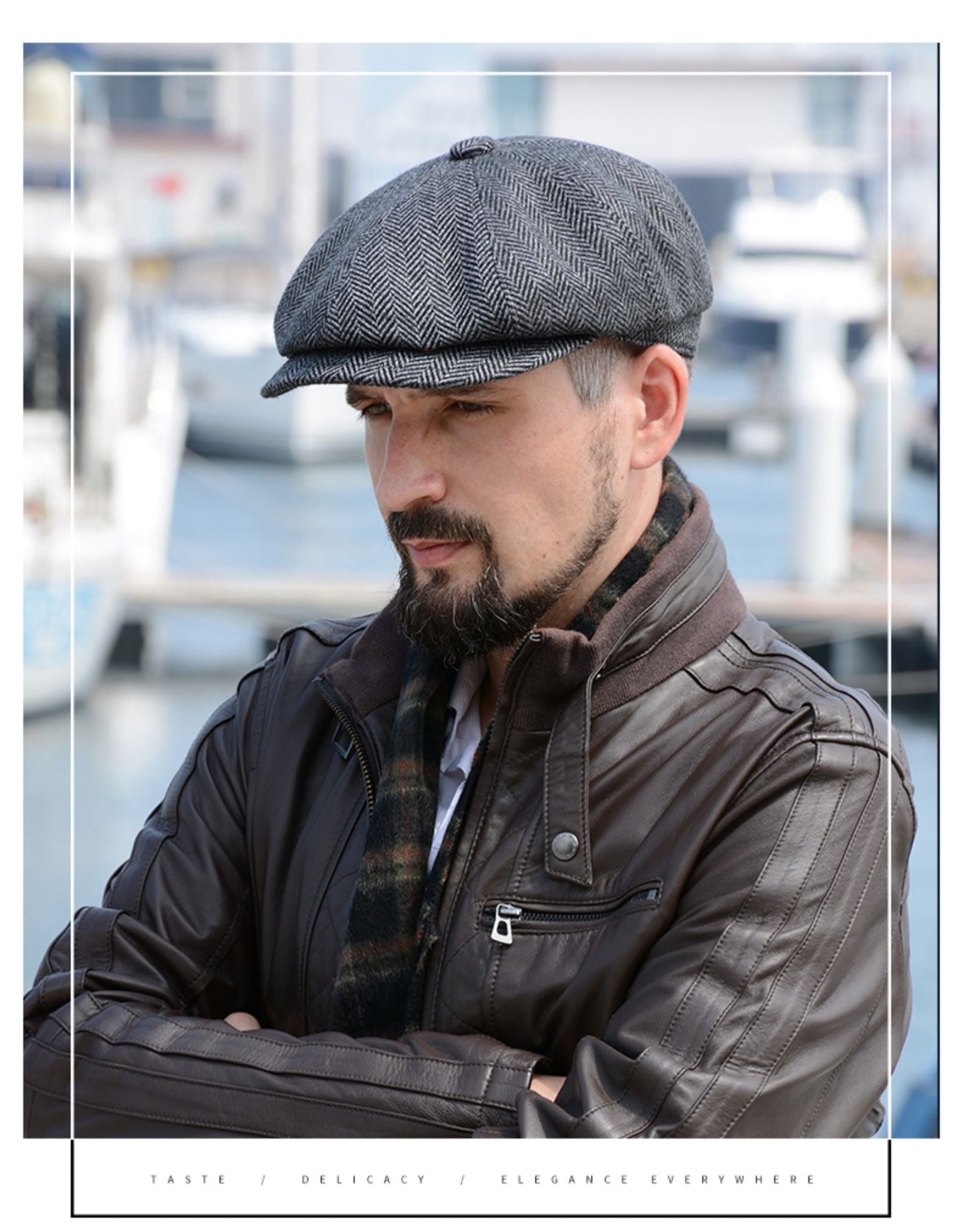 đ„Köp 2 och fĂ„ fri fraktđ„Beret Caps Oktagonal Newsboy-keps